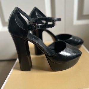 Michael Kors Black Sandal Pumps